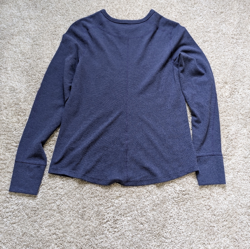 Janji Waffleloft Long Sleeve Crew Neck Top - NWT - Medium - Picture 4 of 4
